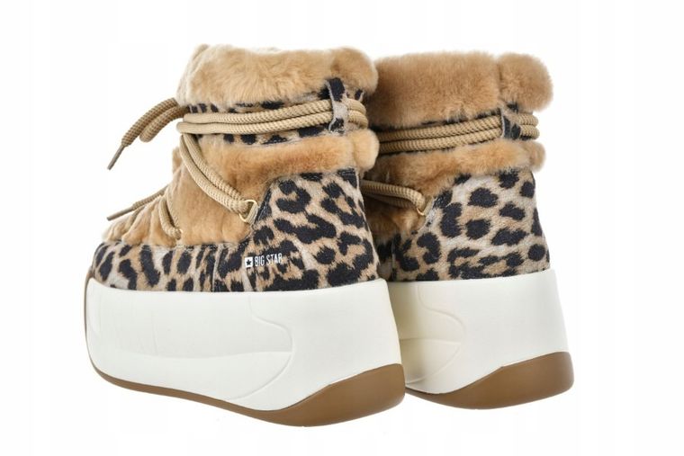 Śniegowce damskie, brązowe, Big Star