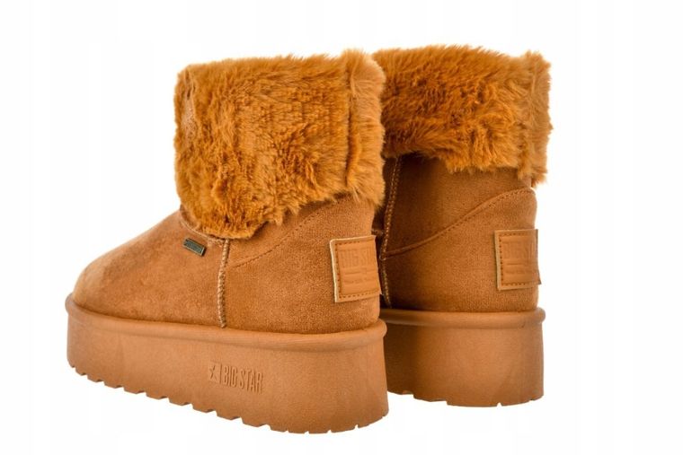 Śniegowce damskie, brązowe, Big Star