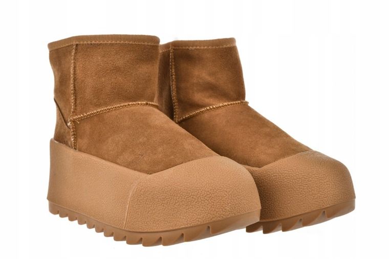 Śniegowce damskie, brązowe, Big Star