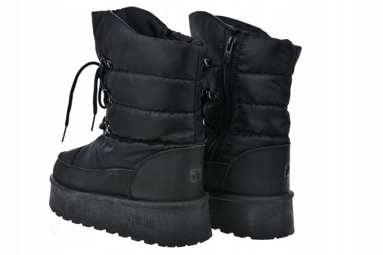 Śniegowce damskie, czarne, Big Star