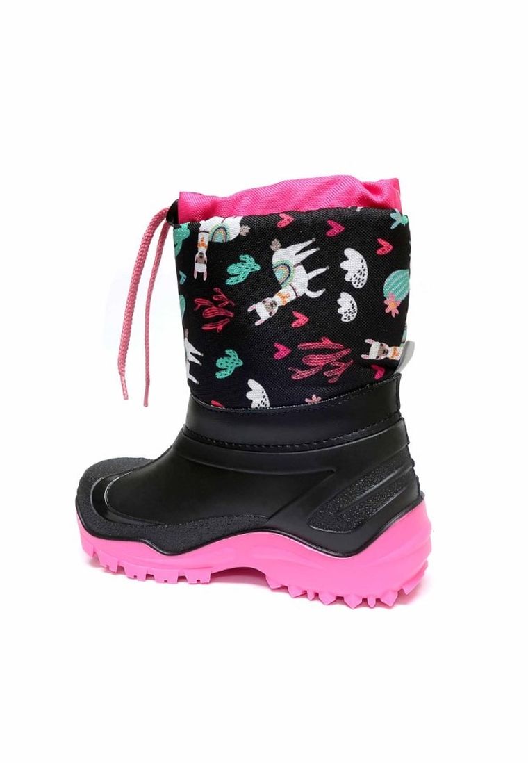 Śniegowce dziewczęce, czarne, Muflon