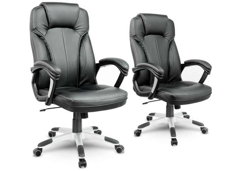 Sofotel, fotel biurowy, obrotowy, czarny