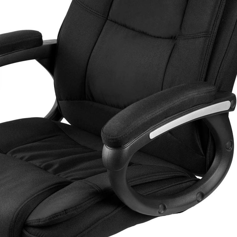 Sofotel, Porto, fotel biurowy, materiałowy czarny