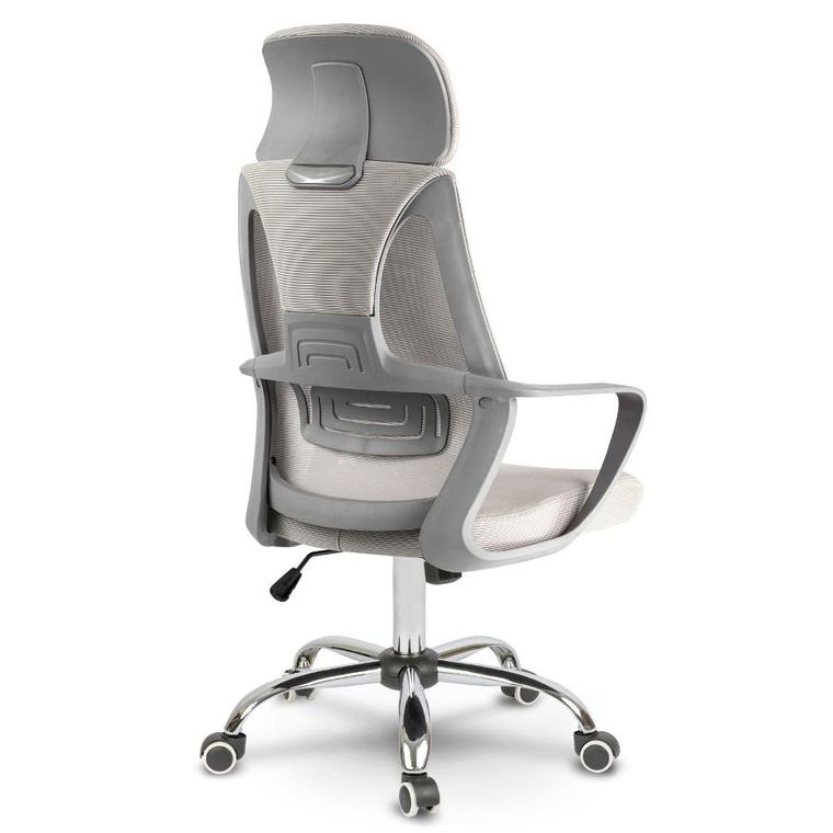 Sofotel, Praga, fotel biurowy, jasnoszary