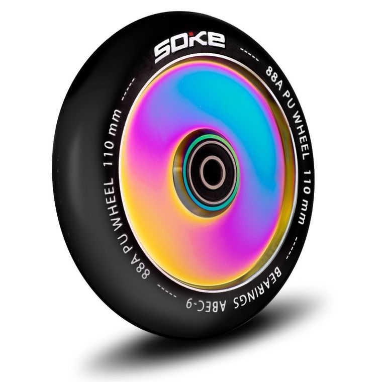 Soke, ABEC-9, kółka do hulajnogi wyczynowej, 110 mm