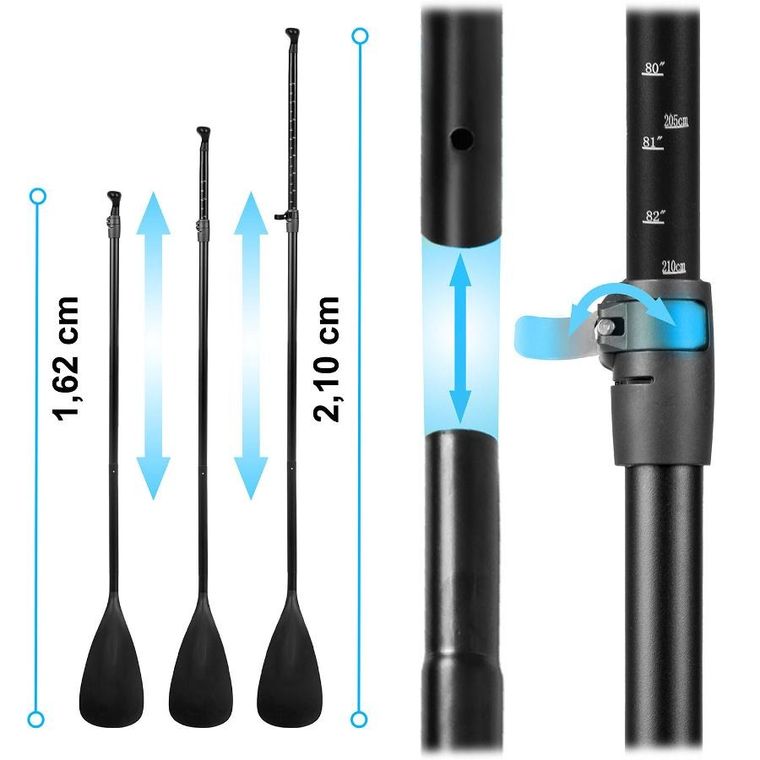 Soke, Aquasurf, deska SUP, 275-76-12 cm