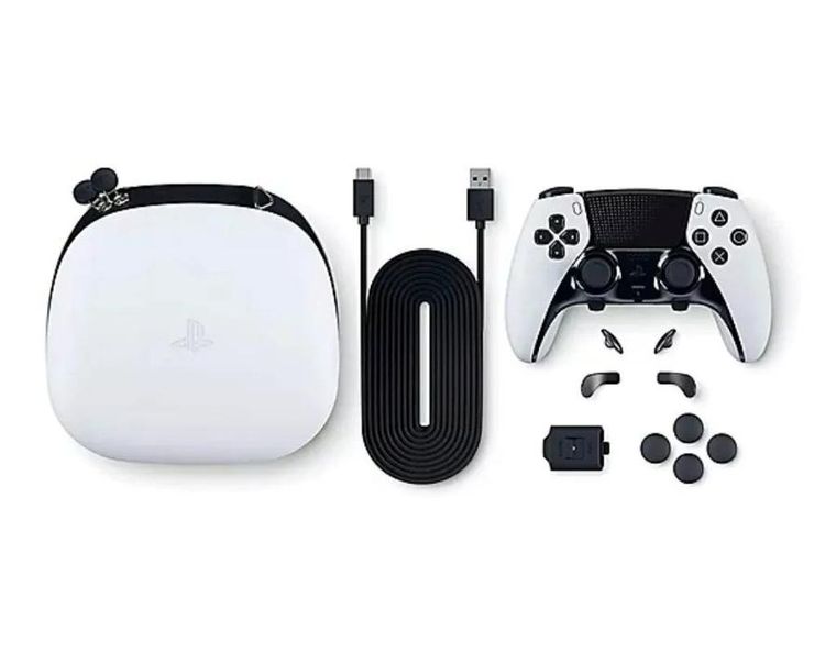 Sony, DualSense, kontroler bezprzewodowy, Edge V2, biały