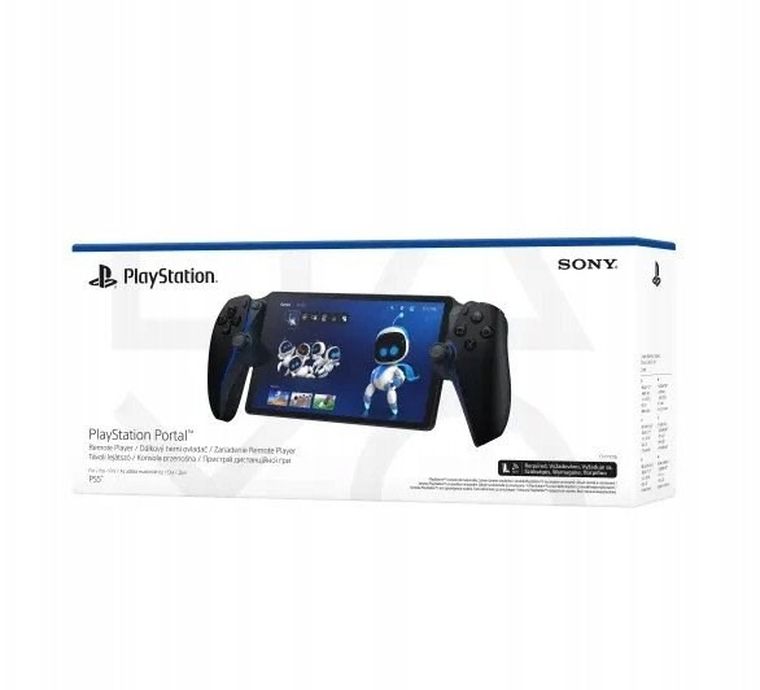 Sony, PlayStation Portal, konsola przenośna, czarna