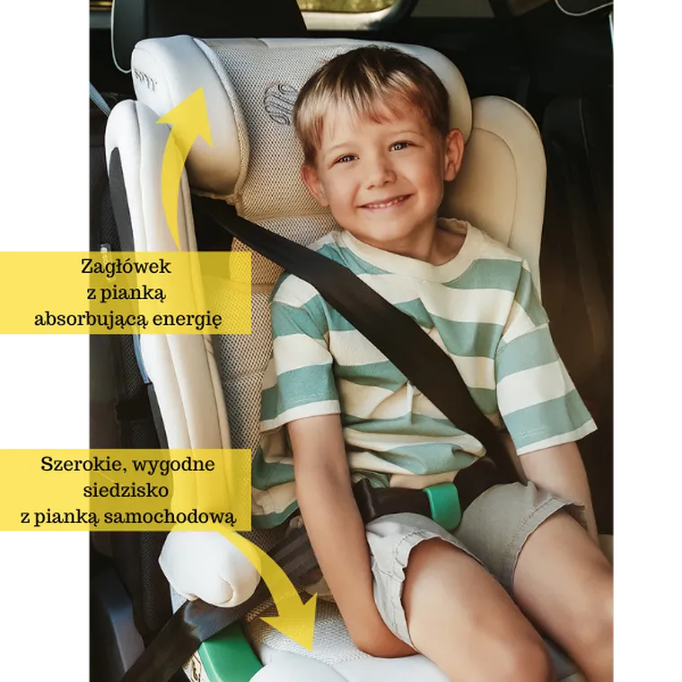 Sorino, Ceres, fotelik samochodowy, black-grey, 100-150 cm