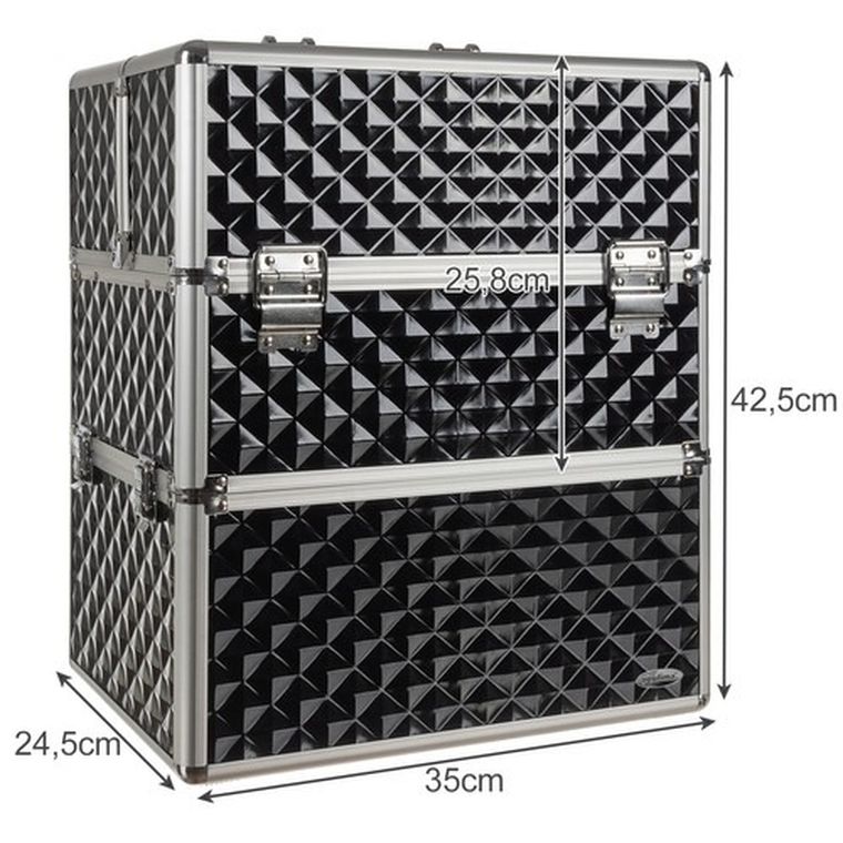 Soulima, kuferek kosmetyczny, rozmiar XL