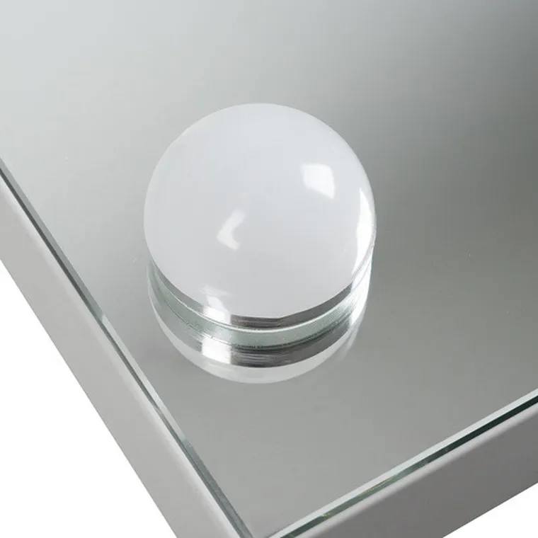 Soulima, lusterko kosmetyczne, LED, 58-46 cm