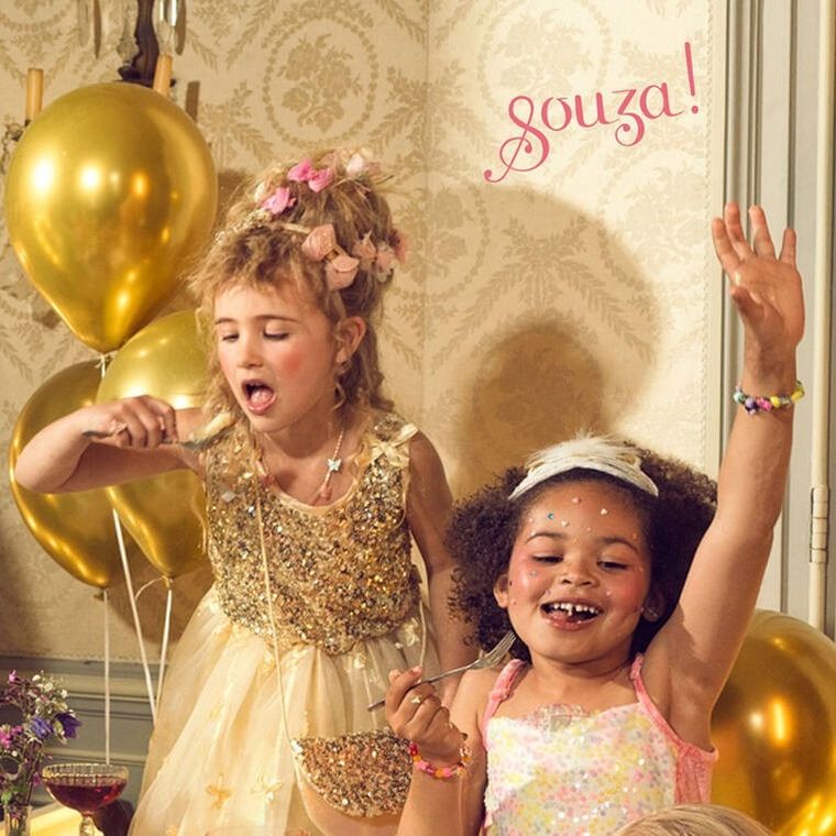 Souza! Angelique, tiulowa sukienka wizytowa, 5-7 lata