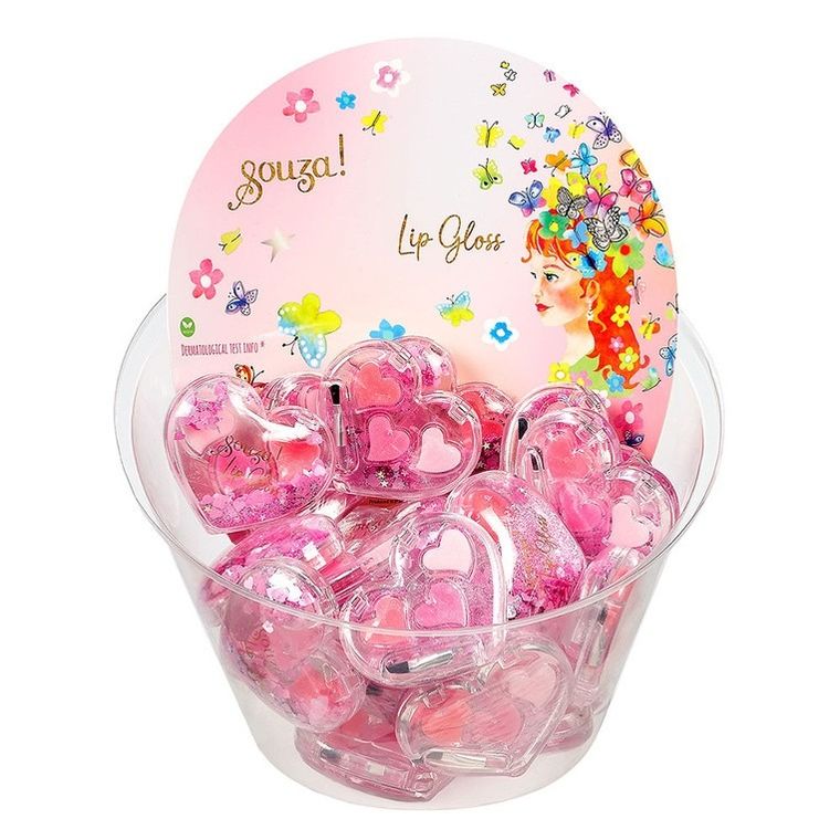 Souza! błyszczyki do ust w kształcie serca