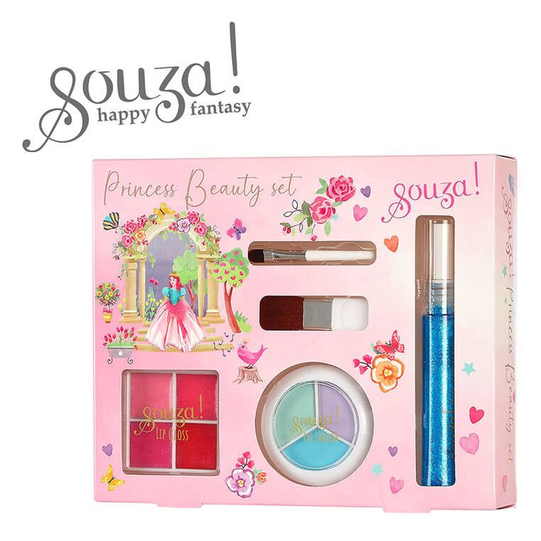 Souza! Księżniczka, kosmetyki do makijażu z maskarą do rzęs, 5 elementów