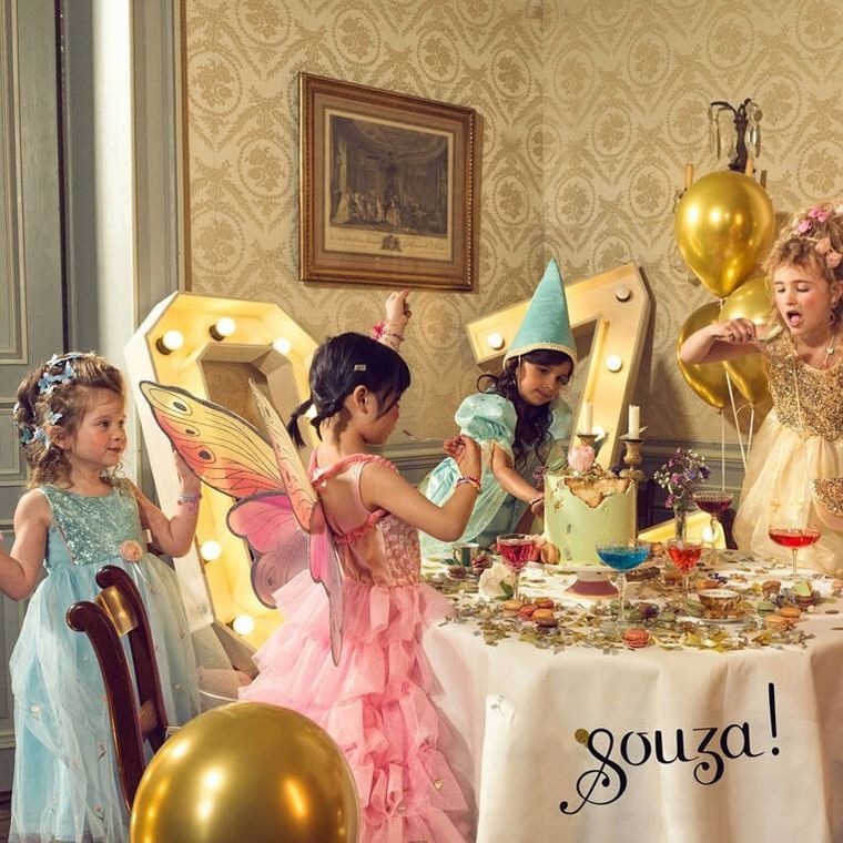 Souza! Nicolette, tiulowa sukienka wizytowa, 8-10 lata