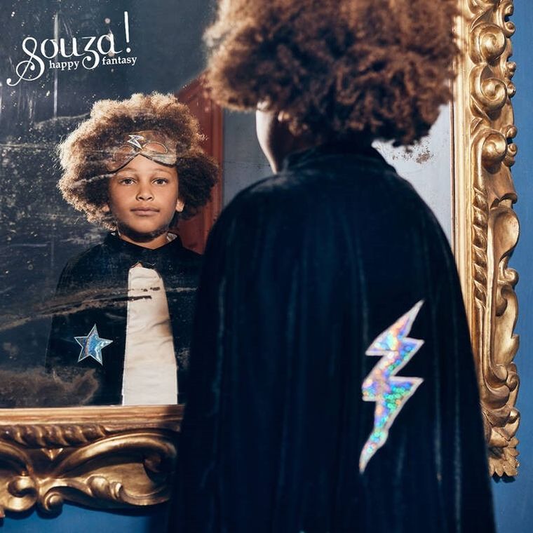 Souza! Superbohater, maska, złota