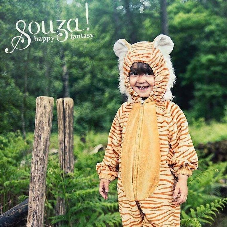 Souza! Tygrysek Timmy, kostium kombinezon kigurumi, 6 lat