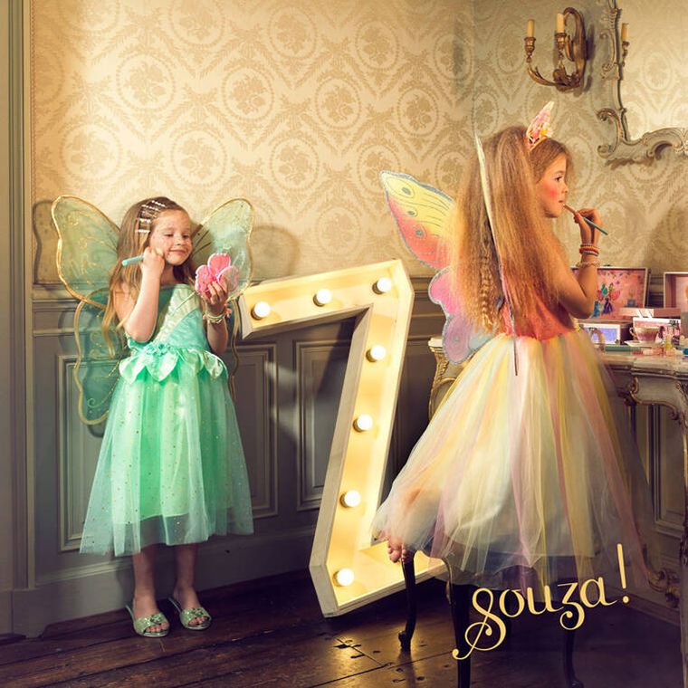 Souza! Wróżka Camille, sukienka i skrzydła motyla, kostium, 3-4 lata