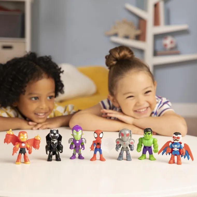 Spidey i Iron Man, Avengers Team-Up, zestaw 7 figurek