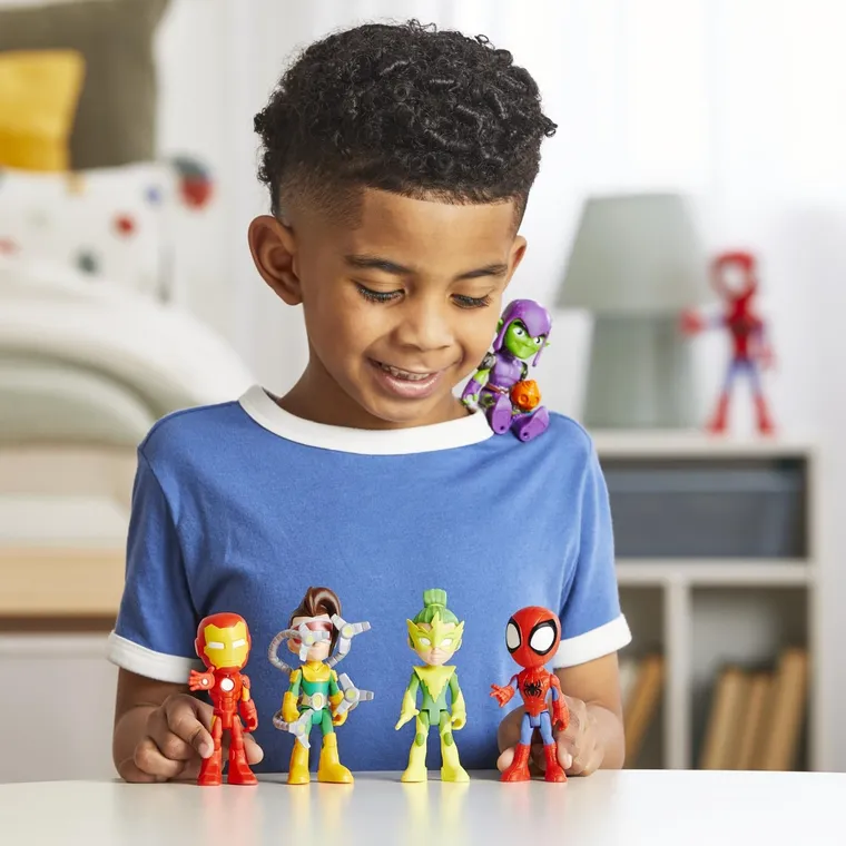 Spidey i Super-Kumple, Zestaw Przyjaciół i Przeciwników, zestaw figurek