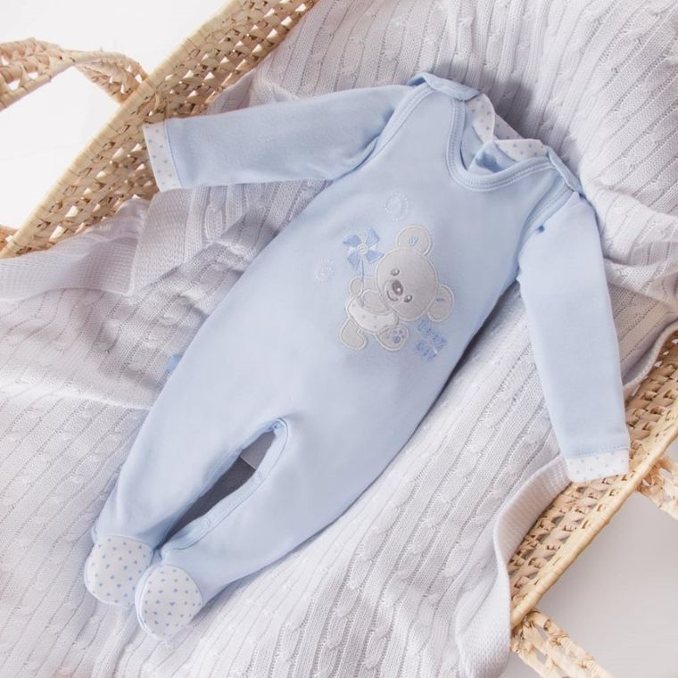 Śpiochy chłopięce, niebieskie, Eevi