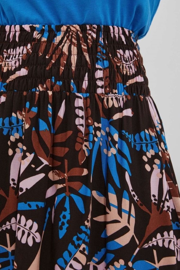 Spódnica damska, brązowa, Moodo