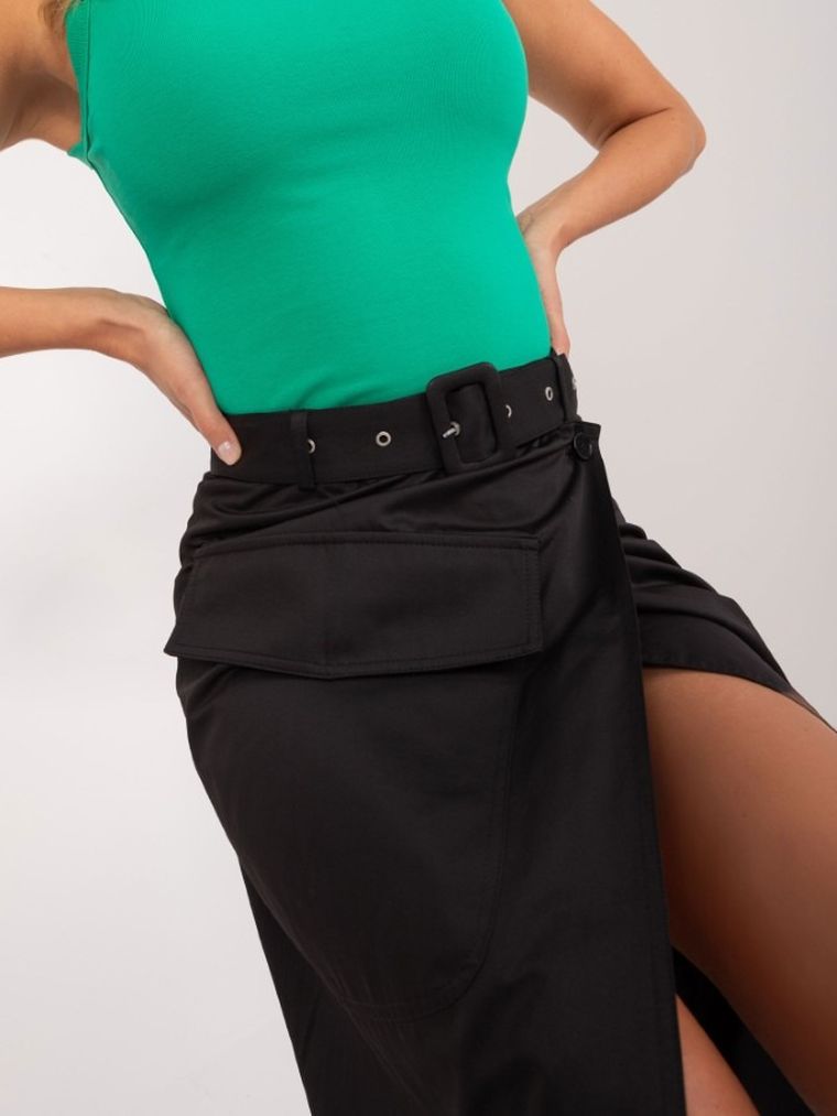 Spódnica damska, czarna, Factory Price