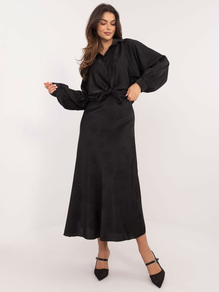 Spódnica damska, czarna, Italy Moda