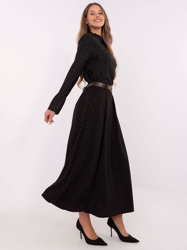 Spódnica damska, czarna, Italy Moda