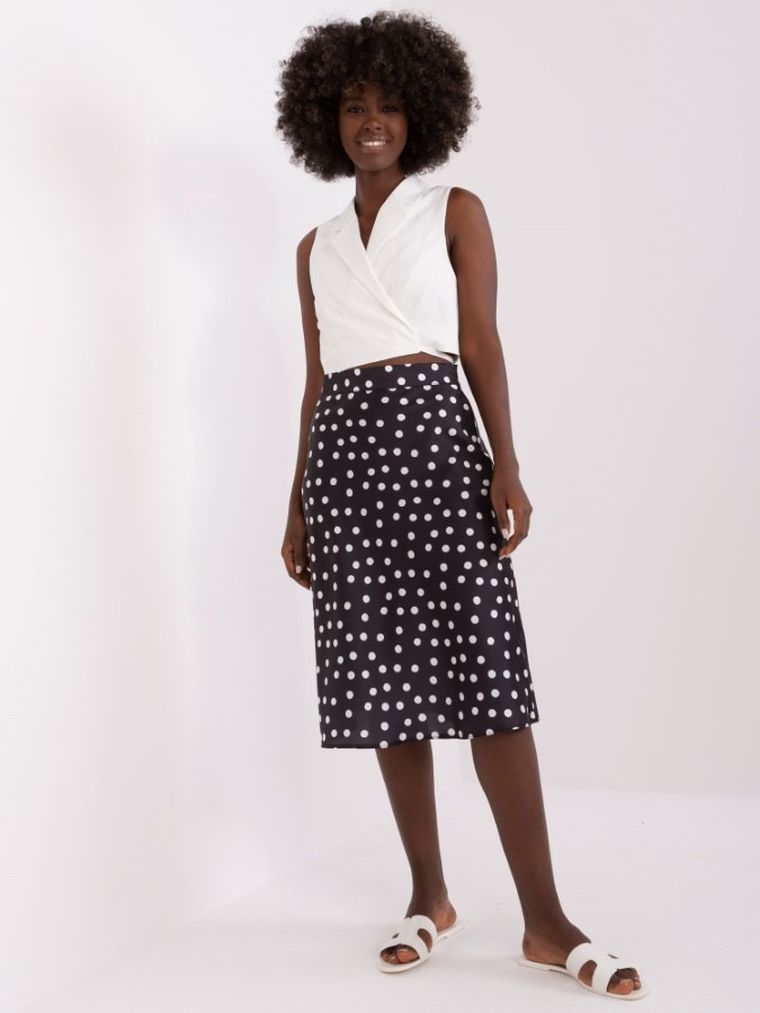 Spódnica damska, czarna, Lakerta