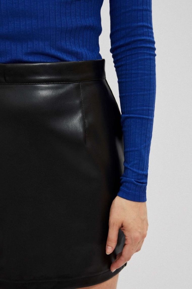 Spódnica damska, czarna, Moodo