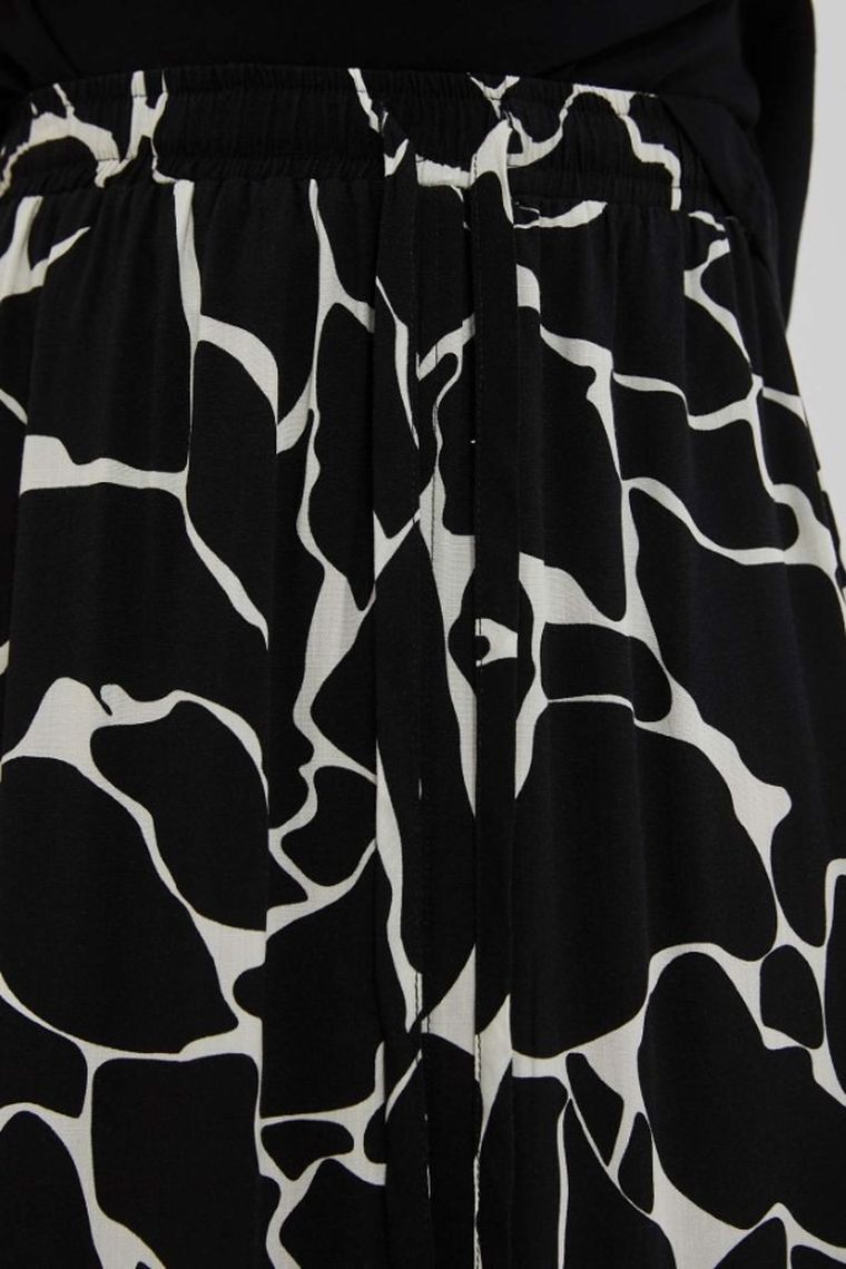 Spódnica damska, czarna, Moodo