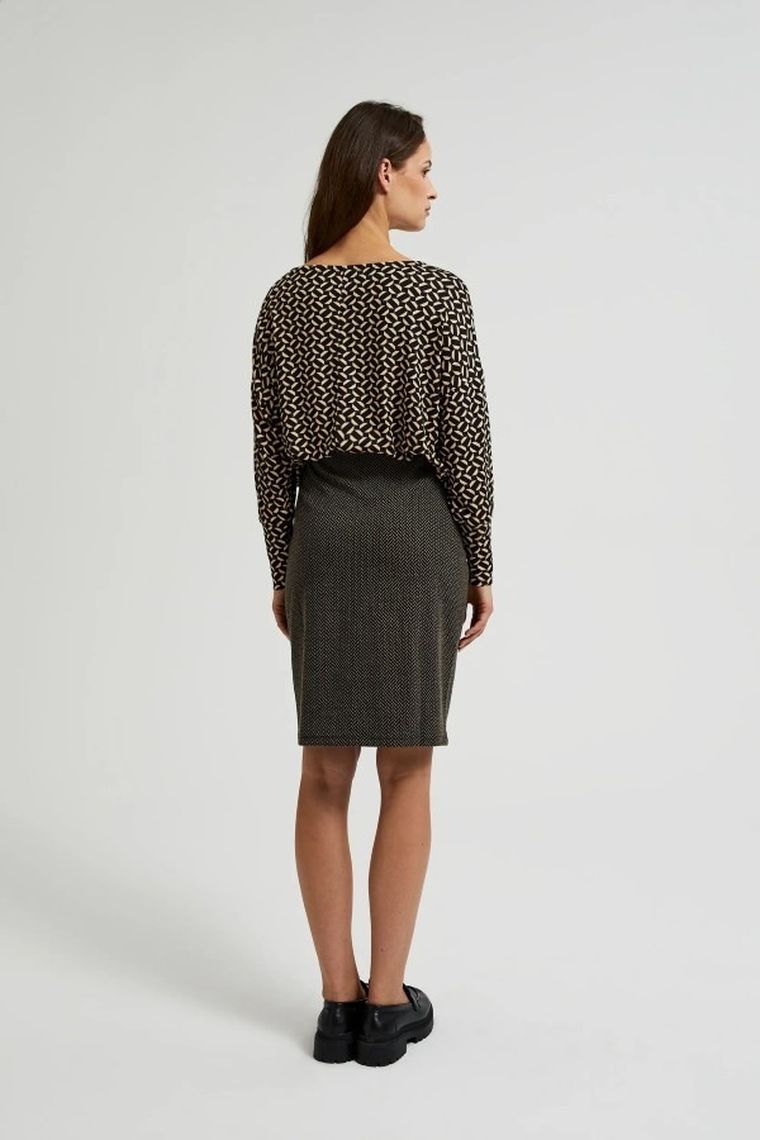 Spódnica damska, czarna, Moodo