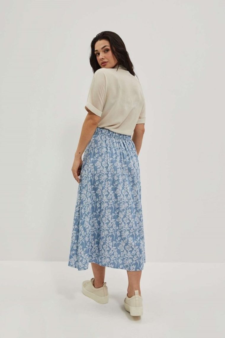 Spódnica damska, niebieska, Moodo