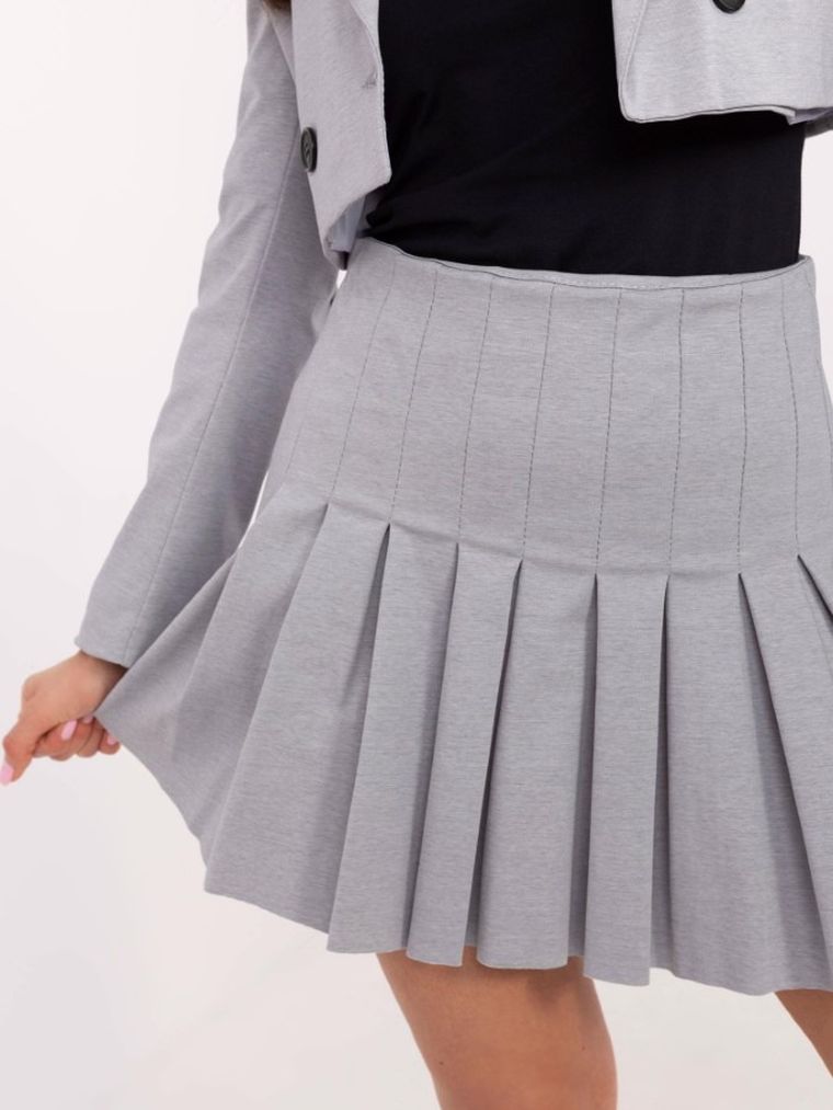 Spódnica damska, szara, Italy Moda