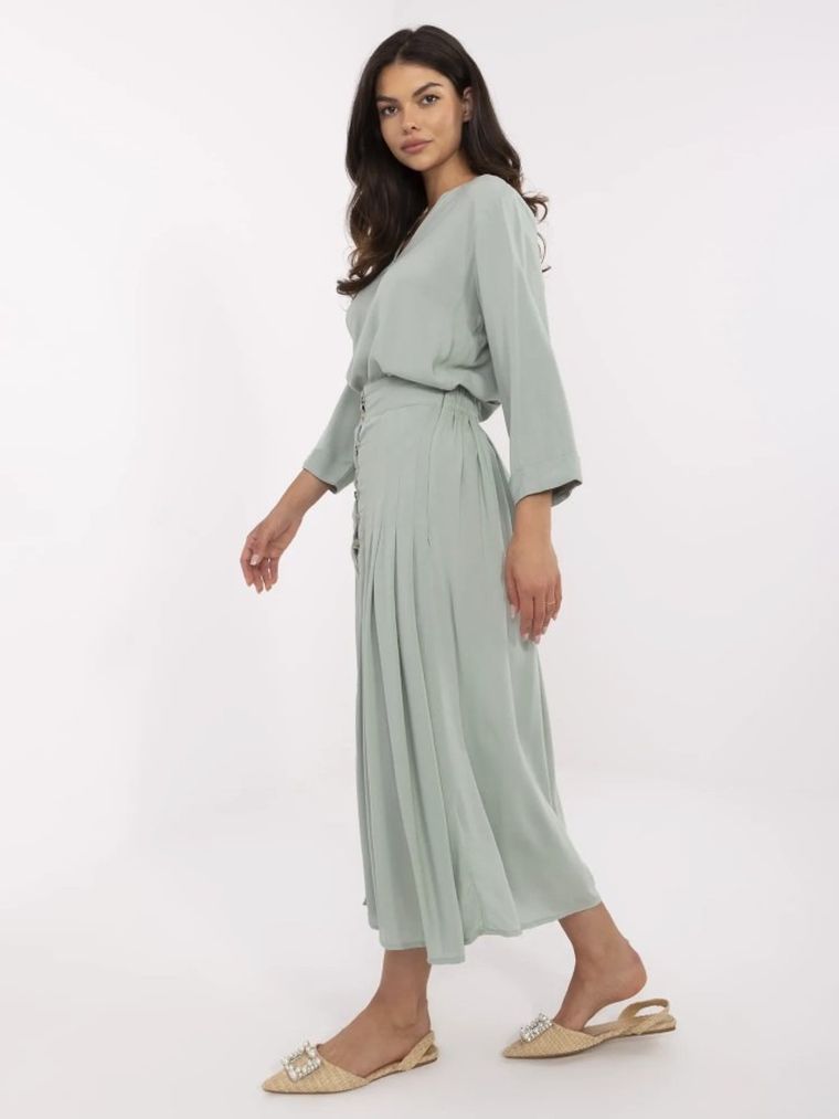 Spódnica damska, zielona, Sublevel