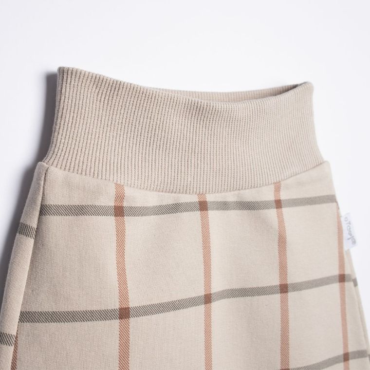 Spodnie dresowe chłopięce, beżowe, Nicol