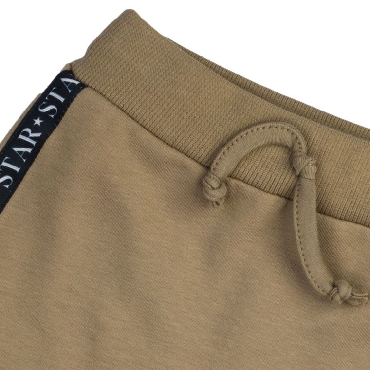 Spodnie dresowe chłopięce, beżowe, Star, Nicol