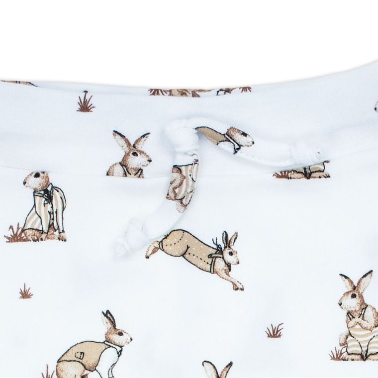 Spodnie dresowe chłopięce, białe, Nicol