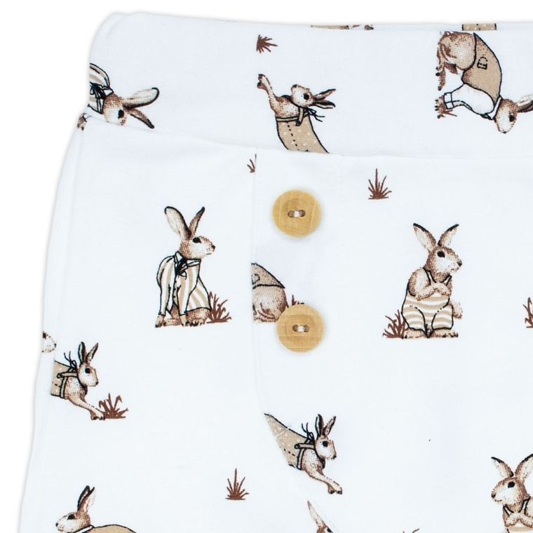 Spodnie dresowe chłopięce, białe, Nicol