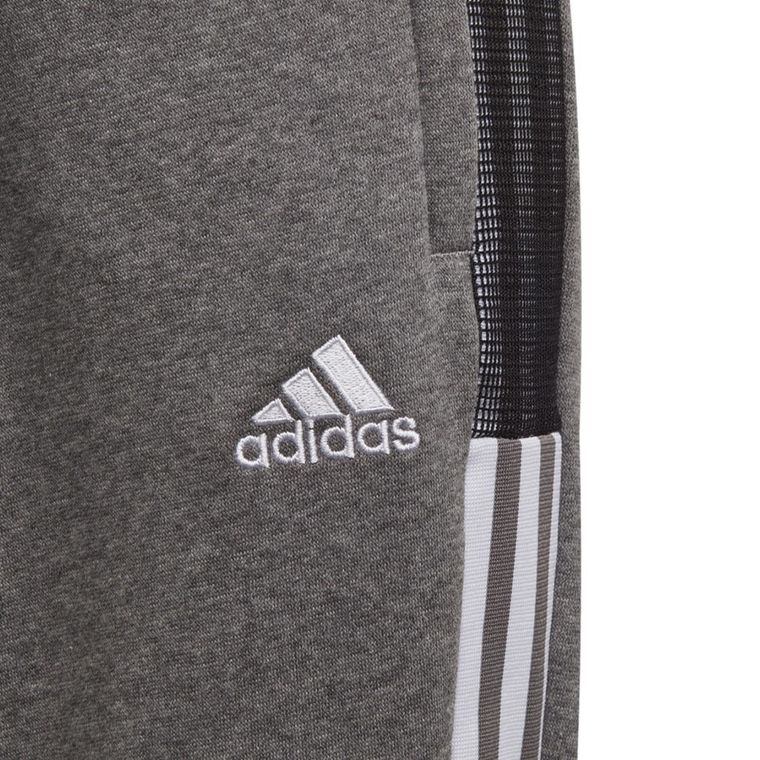 Spodnie dresowe chłopięce, szare, adidas TIRO 21 Sweat Pant Junior