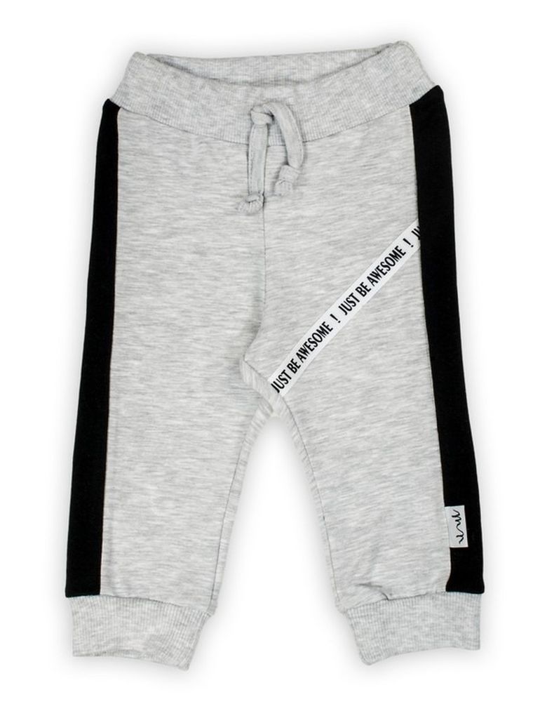 Spodnie dresowe chłopięce, szare, Nicol