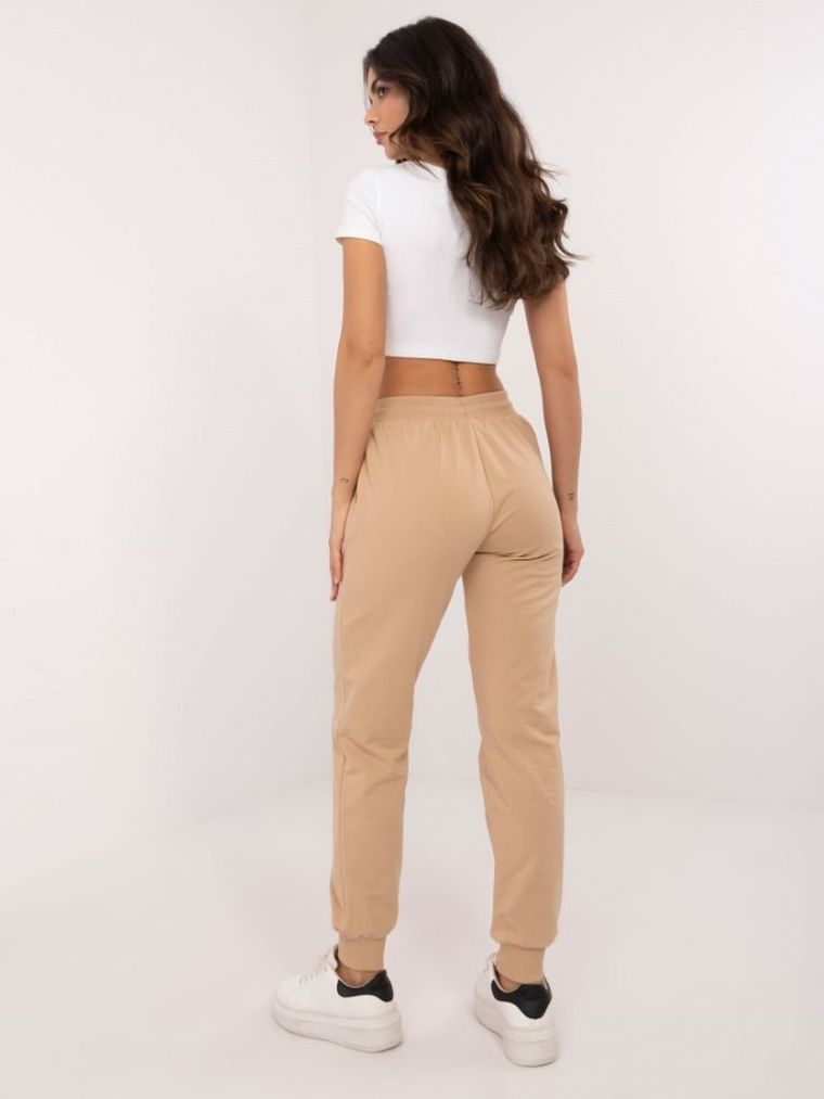 Spodnie dresowe damskie, beżowe, Calimera
