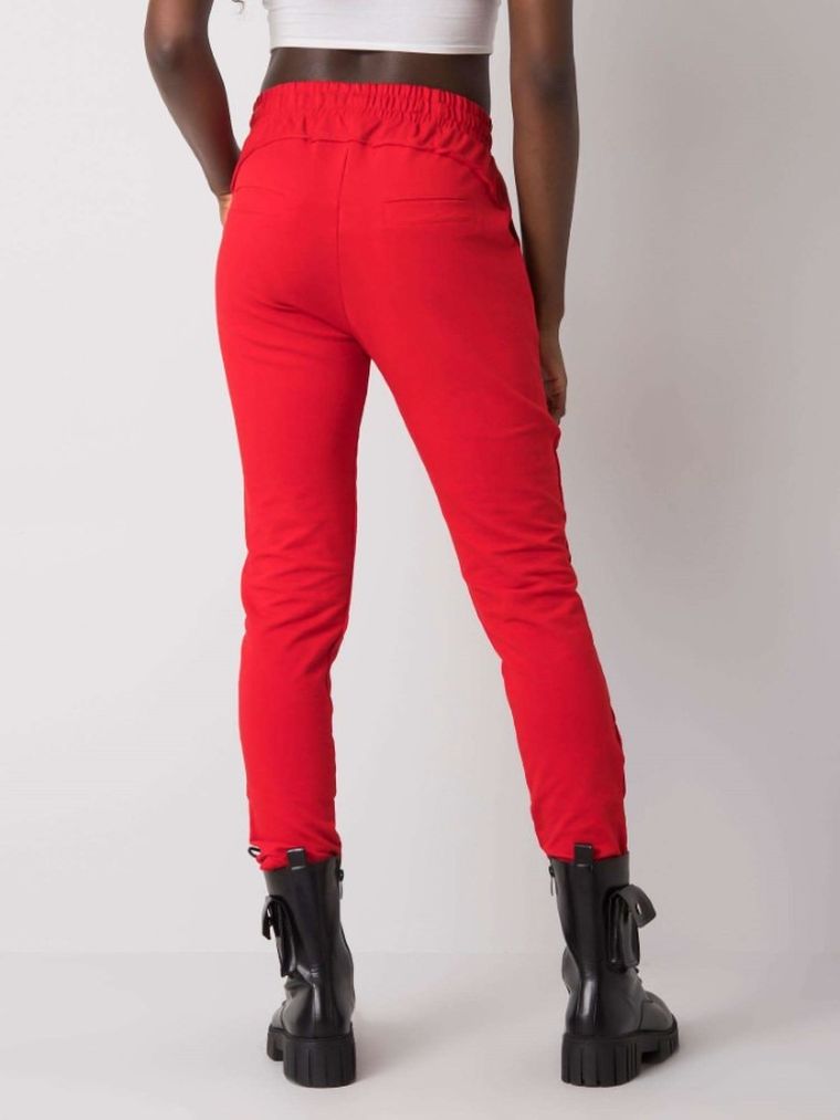Spodnie dresowe damskie, czerwone, Relevance
