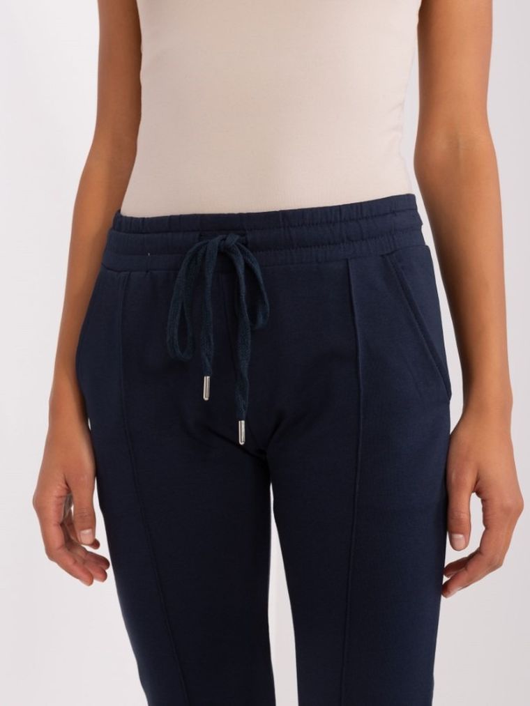 Spodnie dresowe damskie, granatowe, Relevance