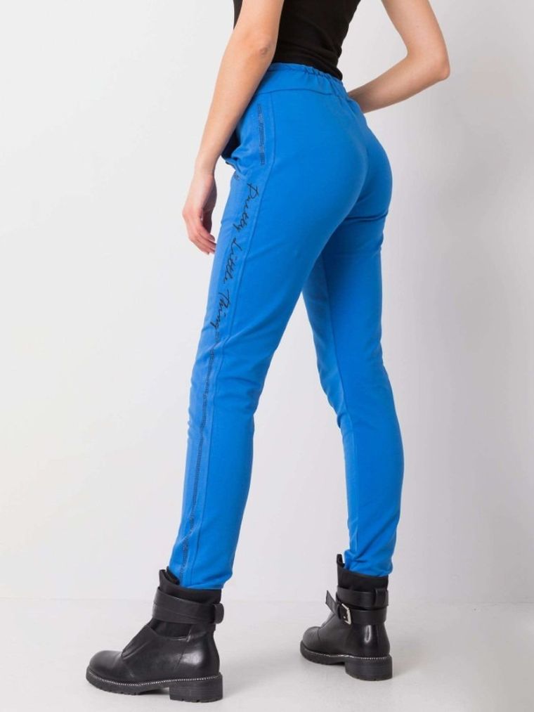 Spodnie dresowe damskie, niebieskie, Relevance