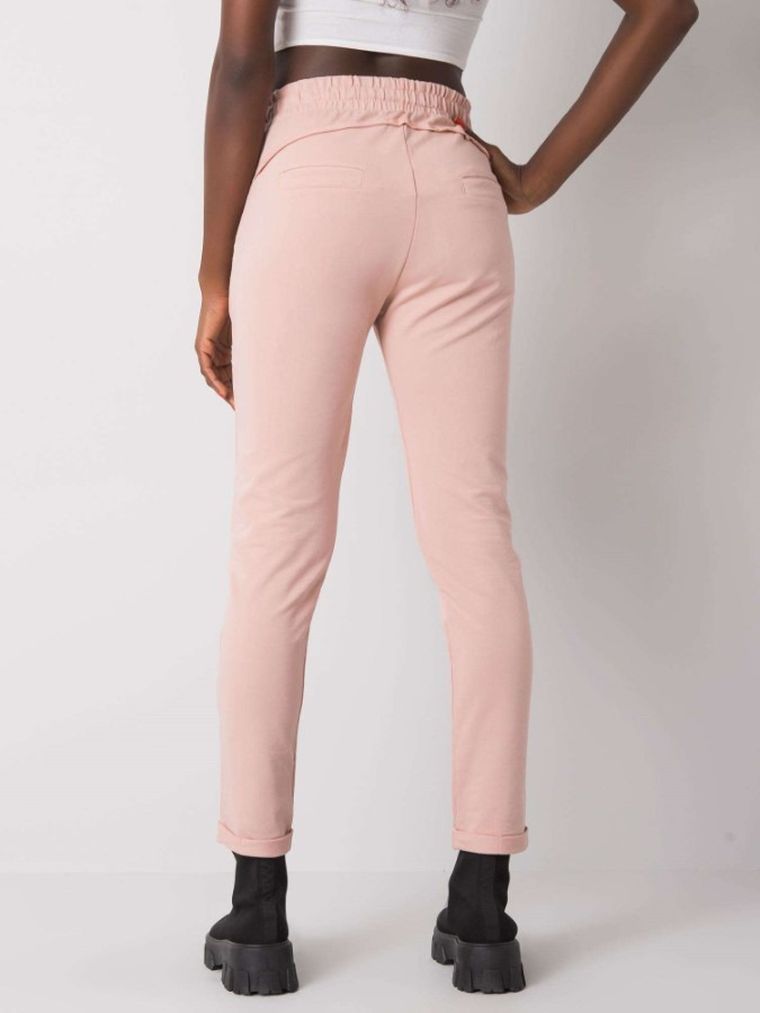 Spodnie dresowe damskie, różowe, Relevance