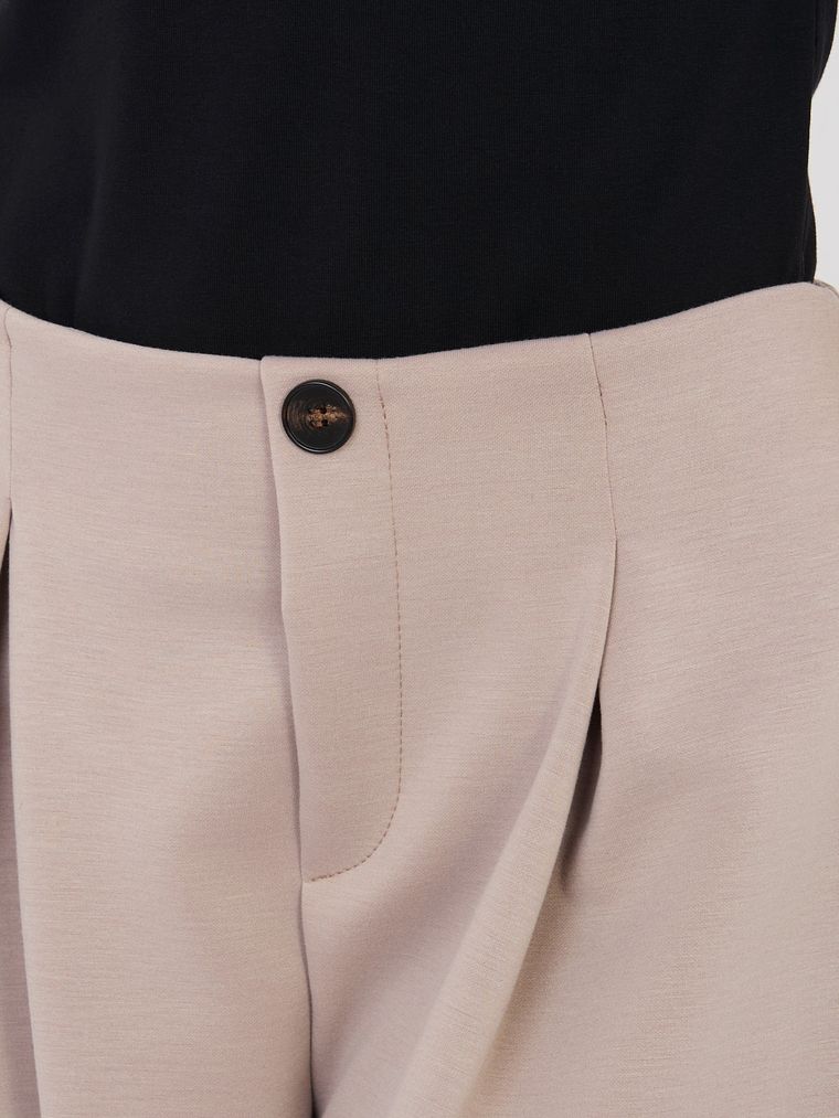 Spodnie dresowe damskie, szare, Italy Moda