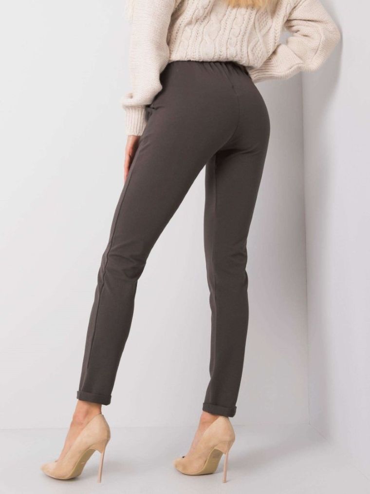 Spodnie dresowe damskie, szare, Relevance