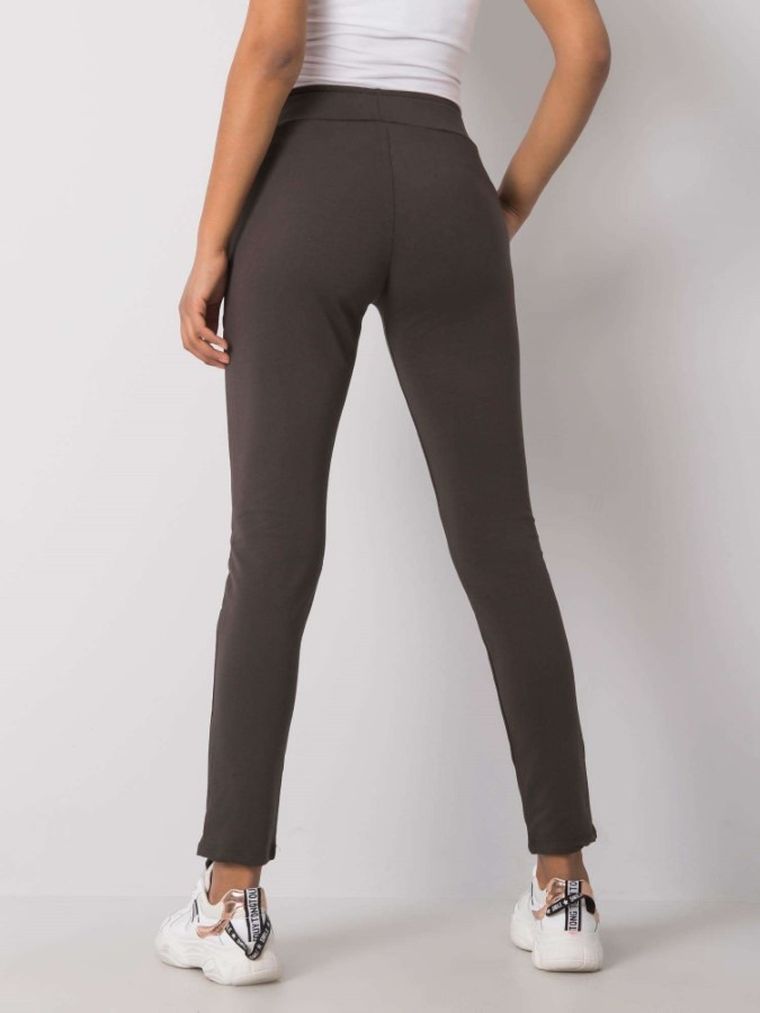 Spodnie dresowe damskie, szare, Relevance